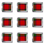 Robertson Tartan Mega Link Italian Charm (9 pack)