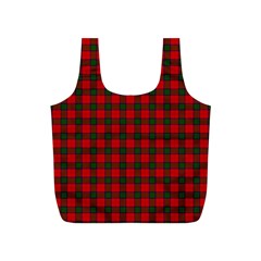 Robertson Tartan Full Print Recycle Bag (S) from ArtsNow.com Back