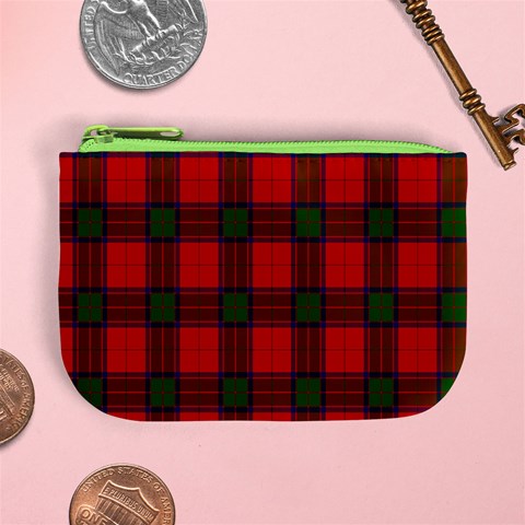 Robertson Tartan Mini Coin Purse from ArtsNow.com Front