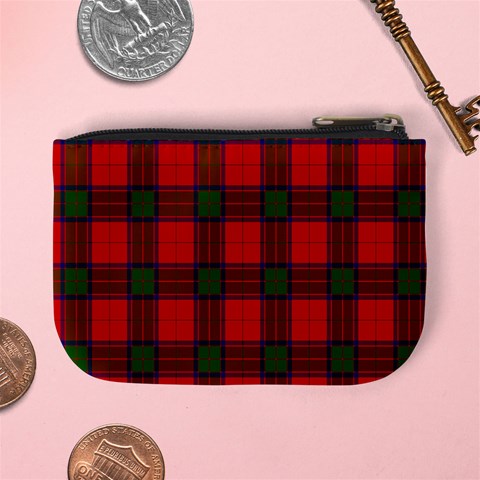 Robertson Tartan Mini Coin Purse from ArtsNow.com Back