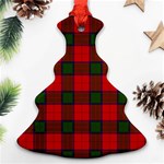 Robertson Tartan Christmas Tree Ornament (Two Sides)