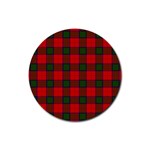 Robertson Tartan Rubber Coaster (Round)