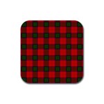 Robertson Tartan Rubber Coaster (Square)