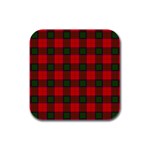 Robertson Tartan Rubber Square Coaster (4 pack)