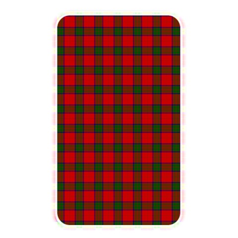 Robertson Tartan Memory Card Reader (Rectangular) from ArtsNow.com Front