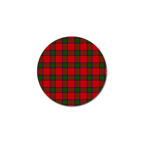 Robertson Tartan Golf Ball Marker (4 pack) from ArtsNow.com Front