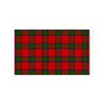 Robertson Tartan Sticker (Rectangular)