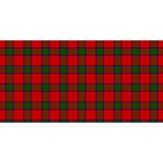 Robertson Tartan YOU ARE INVITED 3D Greeting Card (8x4)