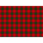 Robertson Tartan Birthday Cake 3D Greeting Card (7x5)