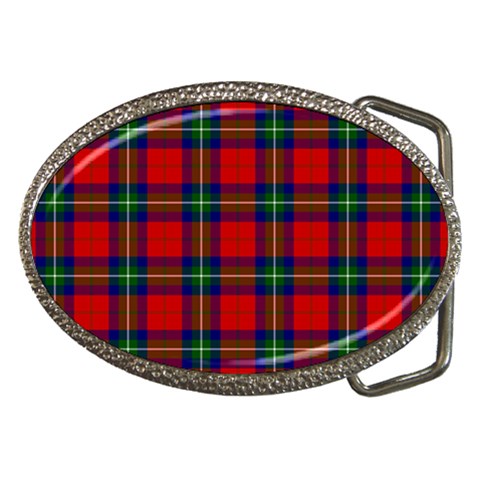 Ruthven Tartan Belt Buckle from ArtsNow.com Front