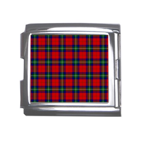 Ruthven Tartan Mega Link Italian Charm (18mm) from ArtsNow.com Front