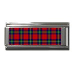 Ruthven Tartan Superlink Italian Charm (9mm)