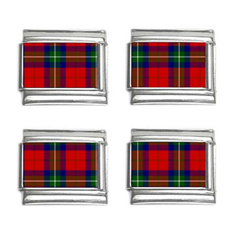 Ruthven Tartan 9mm Italian Charm (4 pack) from ArtsNow.com Front