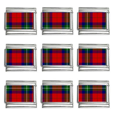 Ruthven Tartan 9mm Italian Charm (9 pack) from ArtsNow.com Front