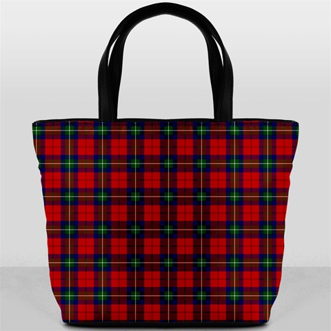 Ruthven Tartan Bucket Bag from ArtsNow.com Back