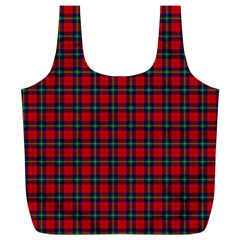 Ruthven Tartan Full Print Recycle Bag (XL) from ArtsNow.com Back