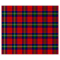 Ruthven Tartan Zipper Large Tote Bag from ArtsNow.com Back