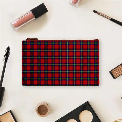 Ruthven Tartan Cosmetic Bag (S) from ArtsNow.com Front