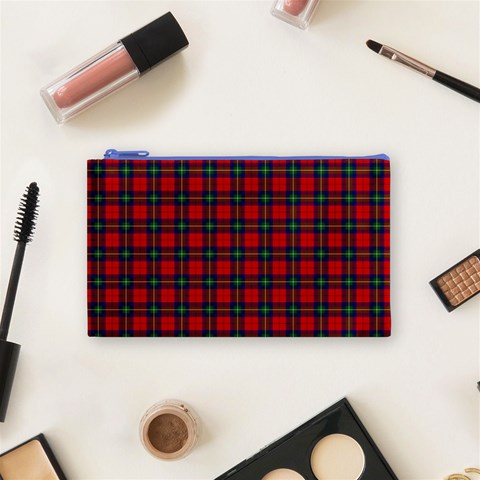 Ruthven Tartan Cosmetic Bag (S) from ArtsNow.com Front