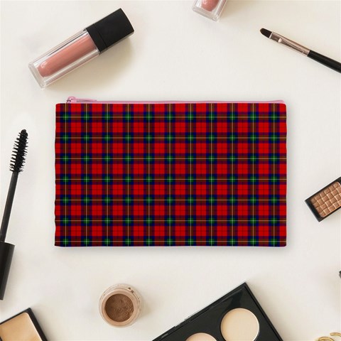 Ruthven Tartan Cosmetic Bag (M) from ArtsNow.com Front