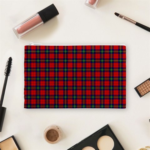 Ruthven Tartan Cosmetic Bag (M) from ArtsNow.com Front