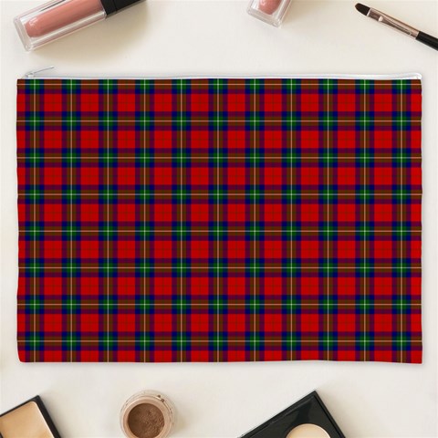 Ruthven Tartan Cosmetic Bag (XXXL) from ArtsNow.com Front