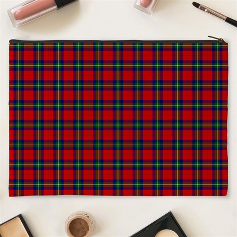 Ruthven Tartan Cosmetic Bag (XXXL) from ArtsNow.com Back