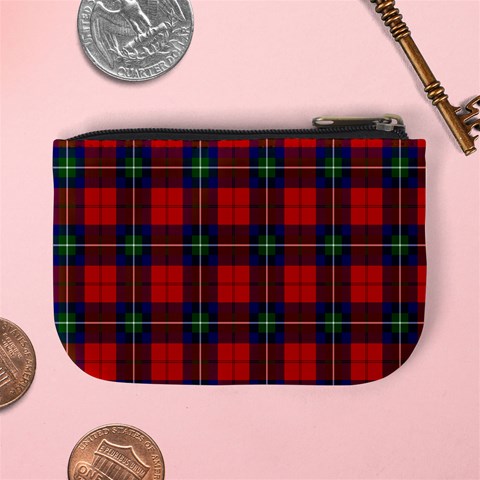 Ruthven Tartan Mini Coin Purse from ArtsNow.com Back