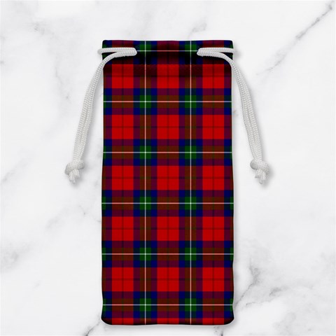 Ruthven Tartan Jewelry Bag from ArtsNow.com Back
