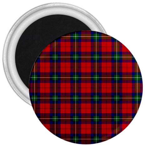 Ruthven Tartan 3  Magnet from ArtsNow.com Front