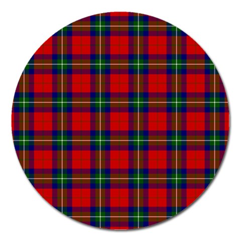 Ruthven Tartan Magnet 5  (Round) from ArtsNow.com Front