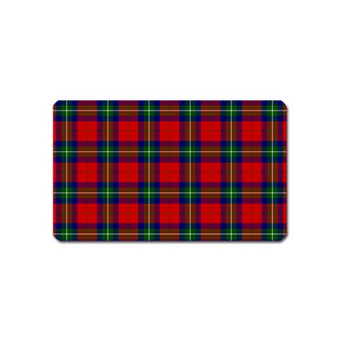 Ruthven Tartan Magnet (Name Card) from ArtsNow.com Front