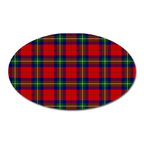 Ruthven Tartan Magnet (Oval) from ArtsNow.com Front