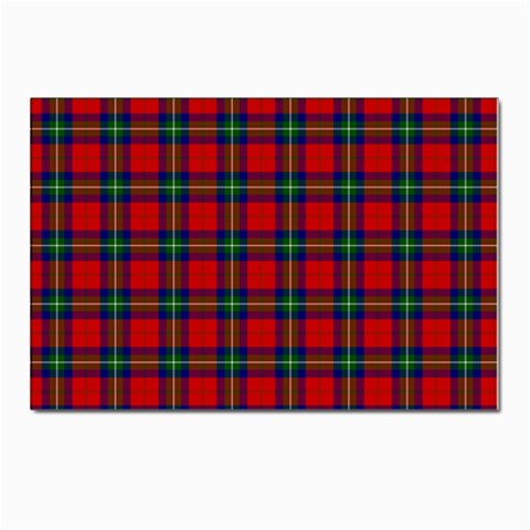 Ruthven Tartan Postcard 4 x 6  (Pkg of 10) from ArtsNow.com Front
