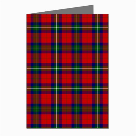 Ruthven Tartan Greeting Cards (Pkg of 8) from ArtsNow.com Left