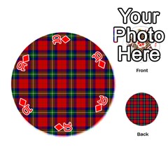 Ruthven Tartan Playing Cards 54 (Round) from ArtsNow.com Front - Diamond10