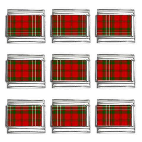 Scott Tartan 9mm Italian Charm (9 pack) from ArtsNow.com Front