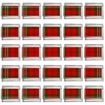Scott Tartan 9mm Italian Charm (25 pack)