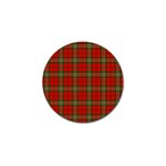 Scott Tartan Golf Ball Marker (4 pack)