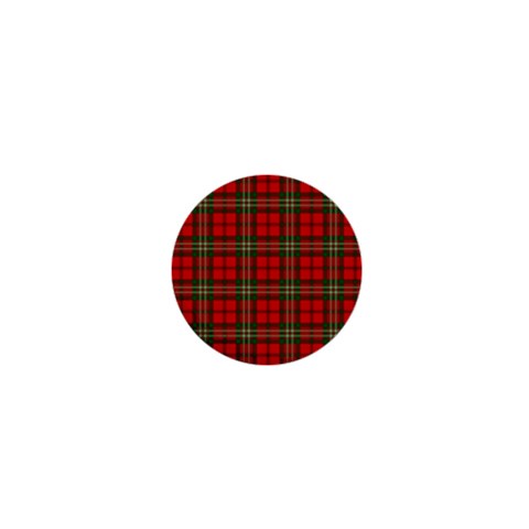 Scott Tartan 1  Mini Button from ArtsNow.com Front