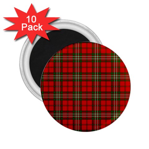 Scott Tartan 2.25  Magnet (10 pack) from ArtsNow.com Front