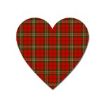 Scott Tartan Magnet (Heart)