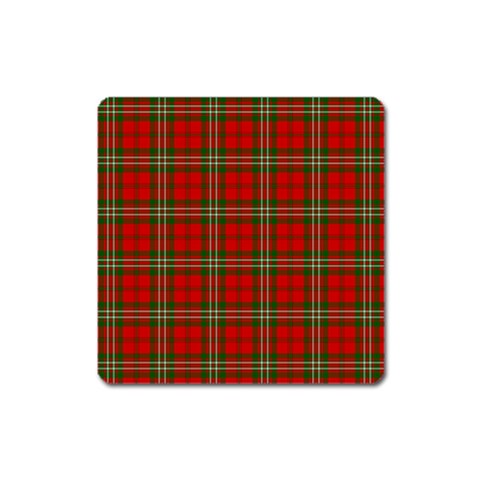 Scott Tartan Magnet (Square) from ArtsNow.com Front