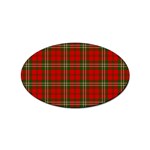 Scott Tartan Sticker (Oval)