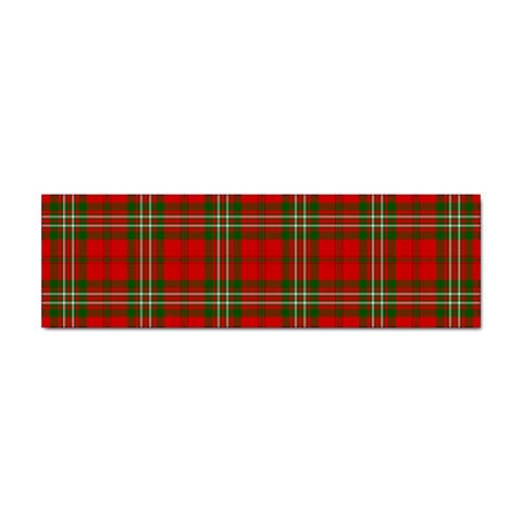 Scott Tartan Sticker (Bumper) from ArtsNow.com Front