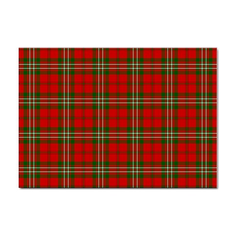 Scott Tartan Sticker A4 (10 pack) from ArtsNow.com Front