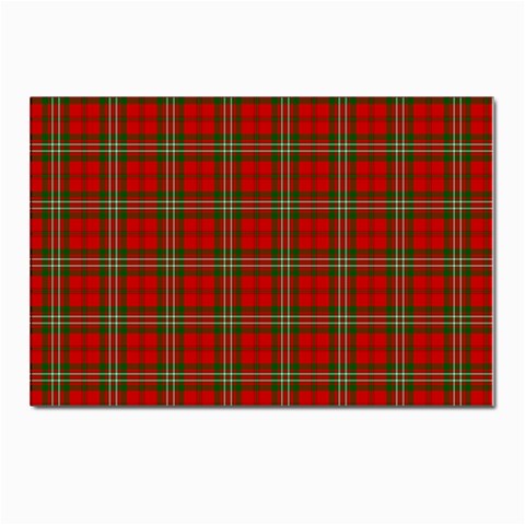 Scott Tartan Postcard 4 x 6  (Pkg of 10) from ArtsNow.com Front