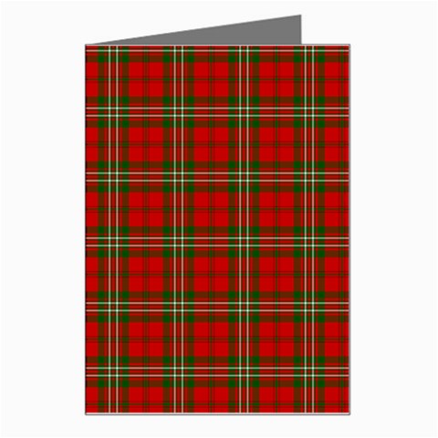 Scott Tartan Greeting Card from ArtsNow.com Left