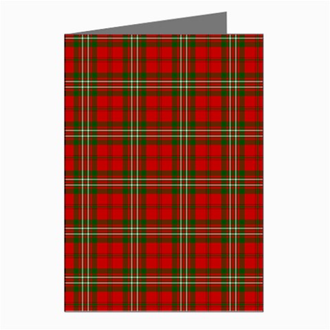 Scott Tartan Greeting Cards (Pkg of 8) from ArtsNow.com Left
