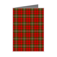 Scott Tartan Mini Greeting Card from ArtsNow.com Left